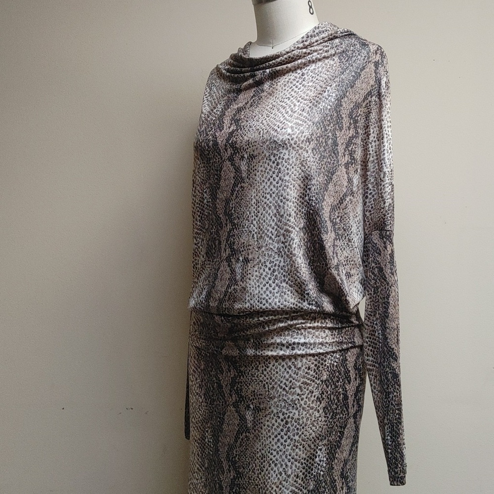 VavaVoom Python Print Maxi Dress